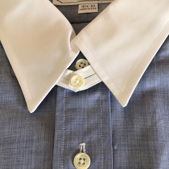 **Vintage** Burberry of London size15 1/2. 34 NWOT - Picture 5 of 5